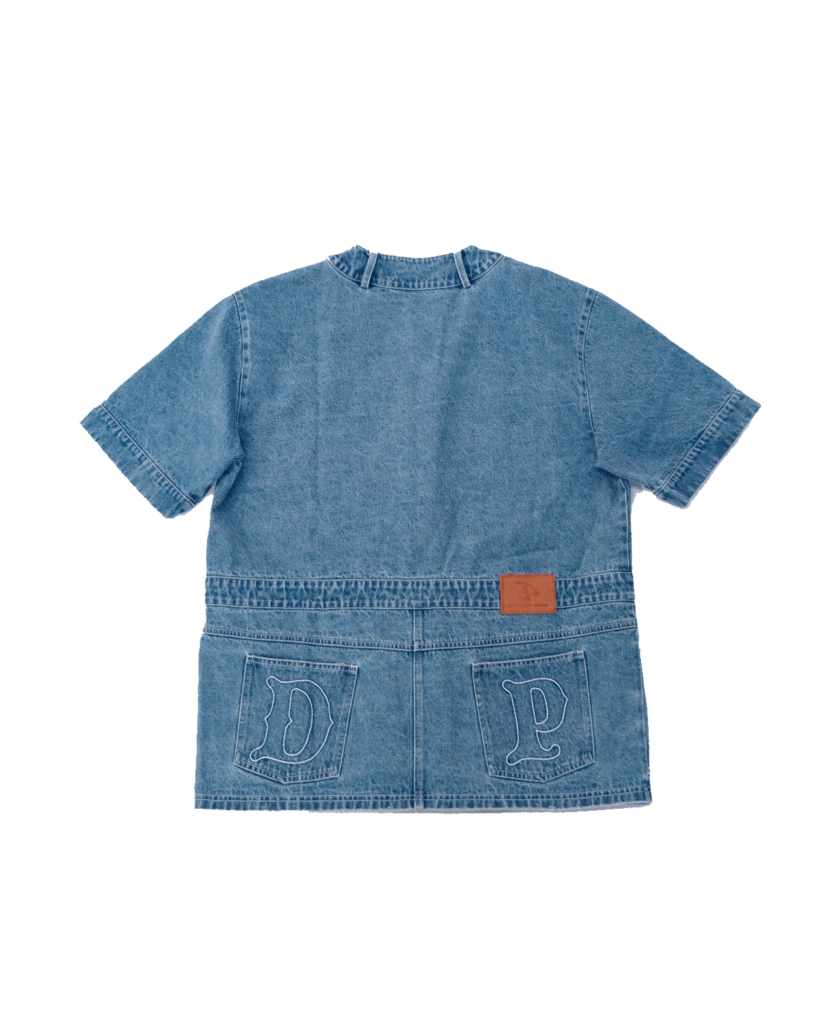 DPBS-001 Denim "pants" baseball shirt