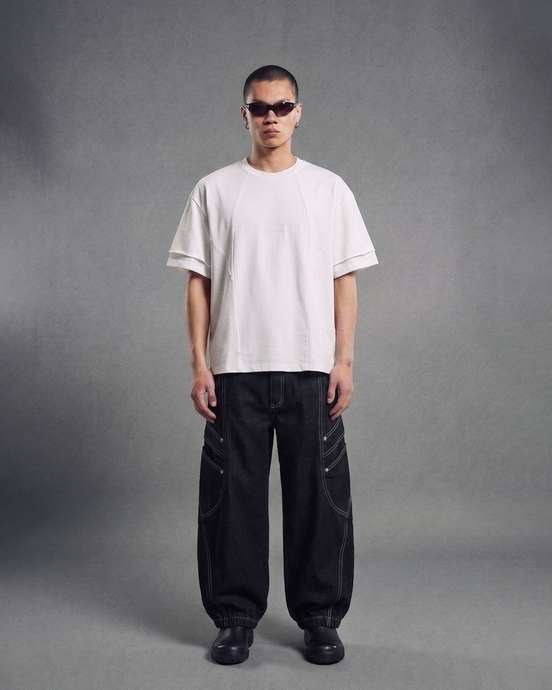 DPTS-001 Statement T-shirt(White)