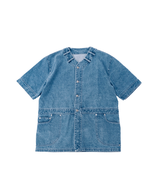 DPBS-001 Denim "pants" baseball shirt