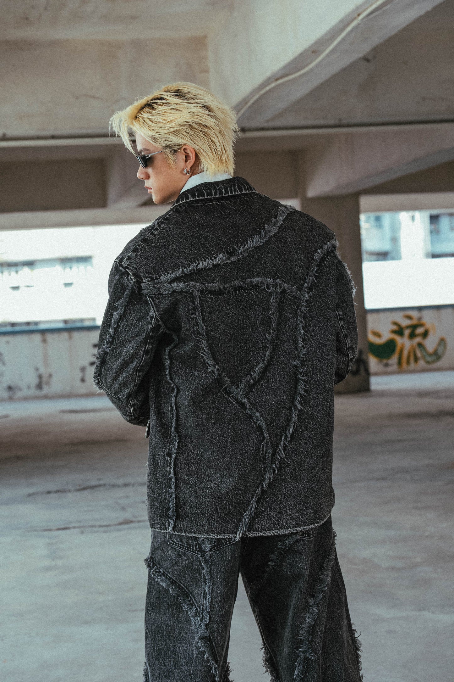 thePROTOTYPE "The Scar" Denim Blazer