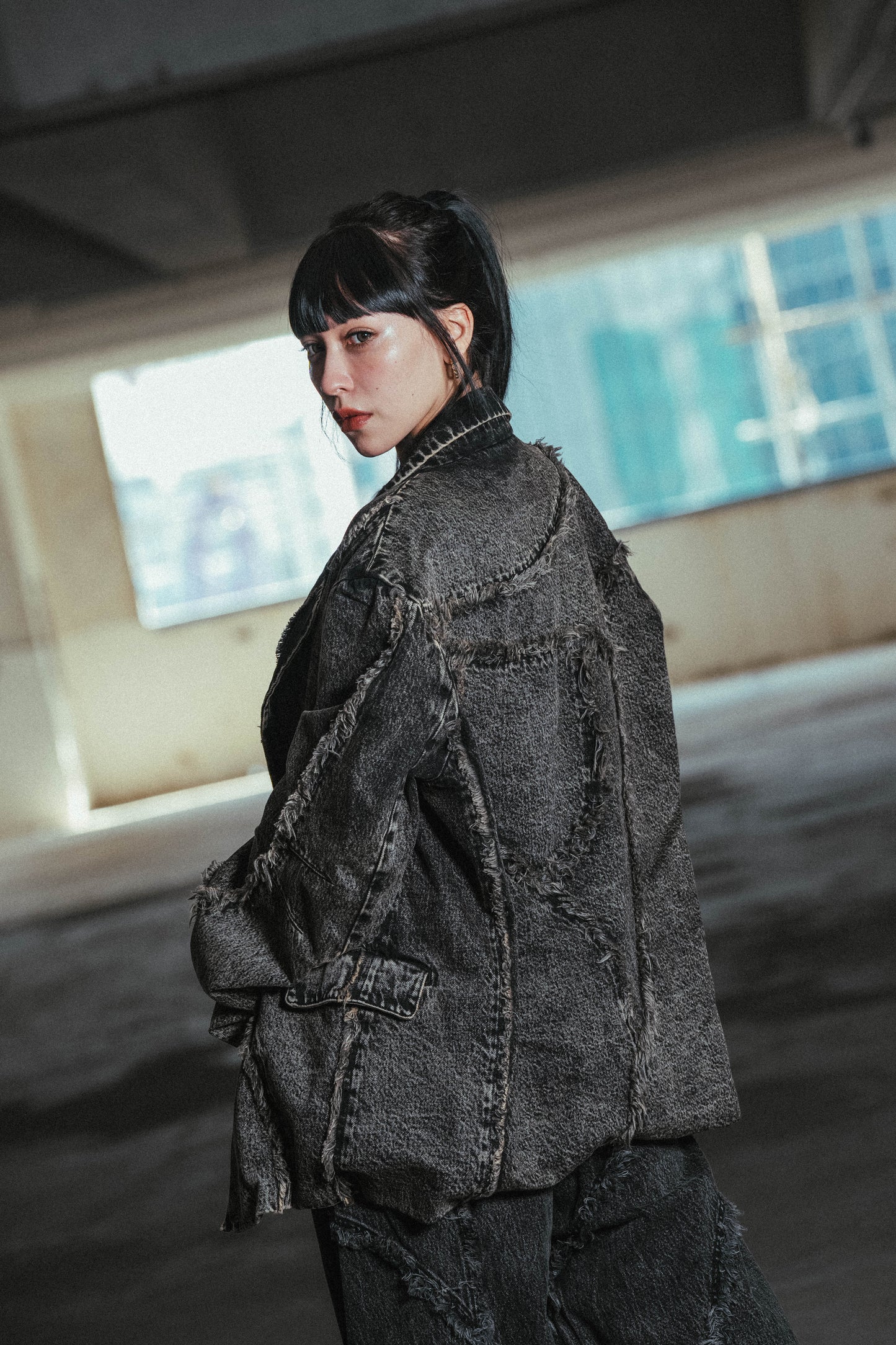 thePROTOTYPE "The Scar" Denim Blazer